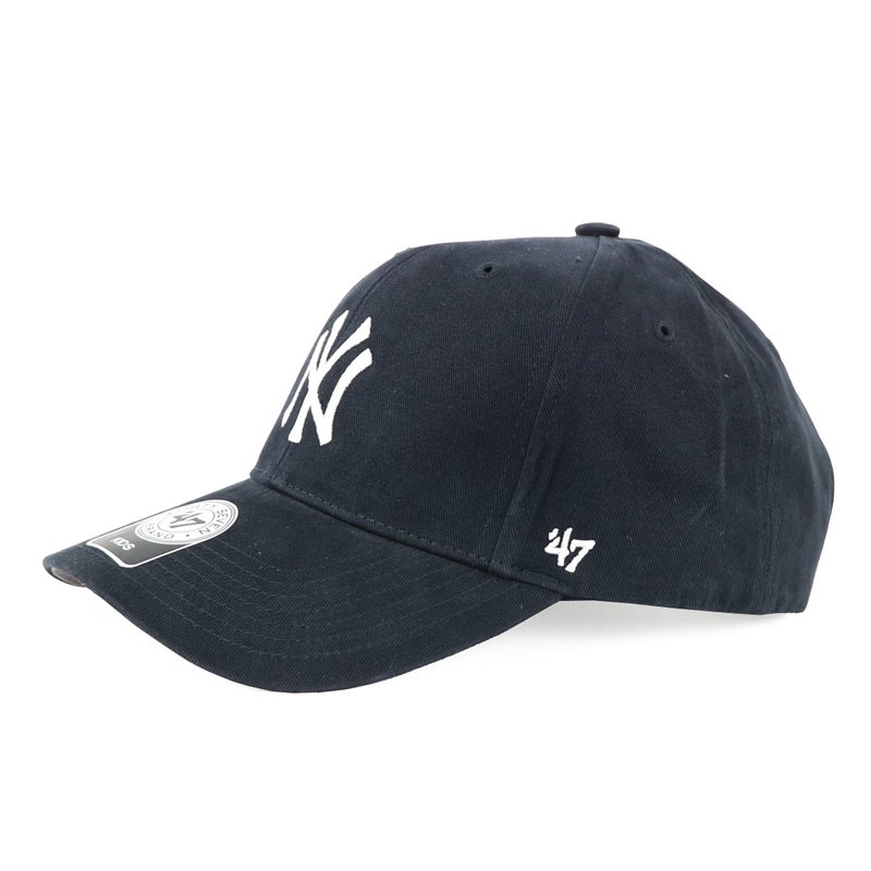 47 '47 Brand MLB New York Yankees Baseball Cap Baseball Hat (Navy/White, Kid 4-7) - Image 3